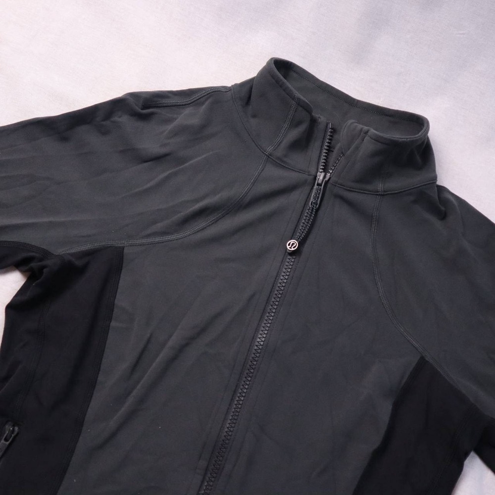 Lululemon Athletica Define Jacket Black Full Zip Womens Size 6 Athleisure